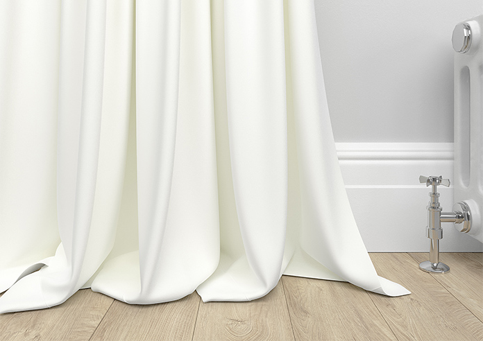 Premier Velvet (Thermal Blackout), Snow White - Made to Measure Curtains - Image 6